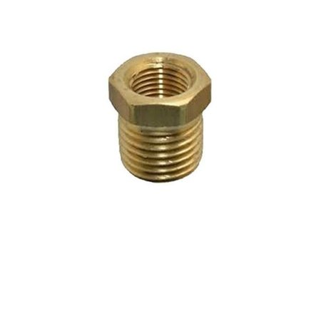 AIRBAGIT Airbagit FIT-NPT-REDUCER-BUSHING-08 0. 5 in. NPT Male To 0. 25 in. NPT Female - Air Fittings FIT-NPT-REDUCER-BUSHING-08